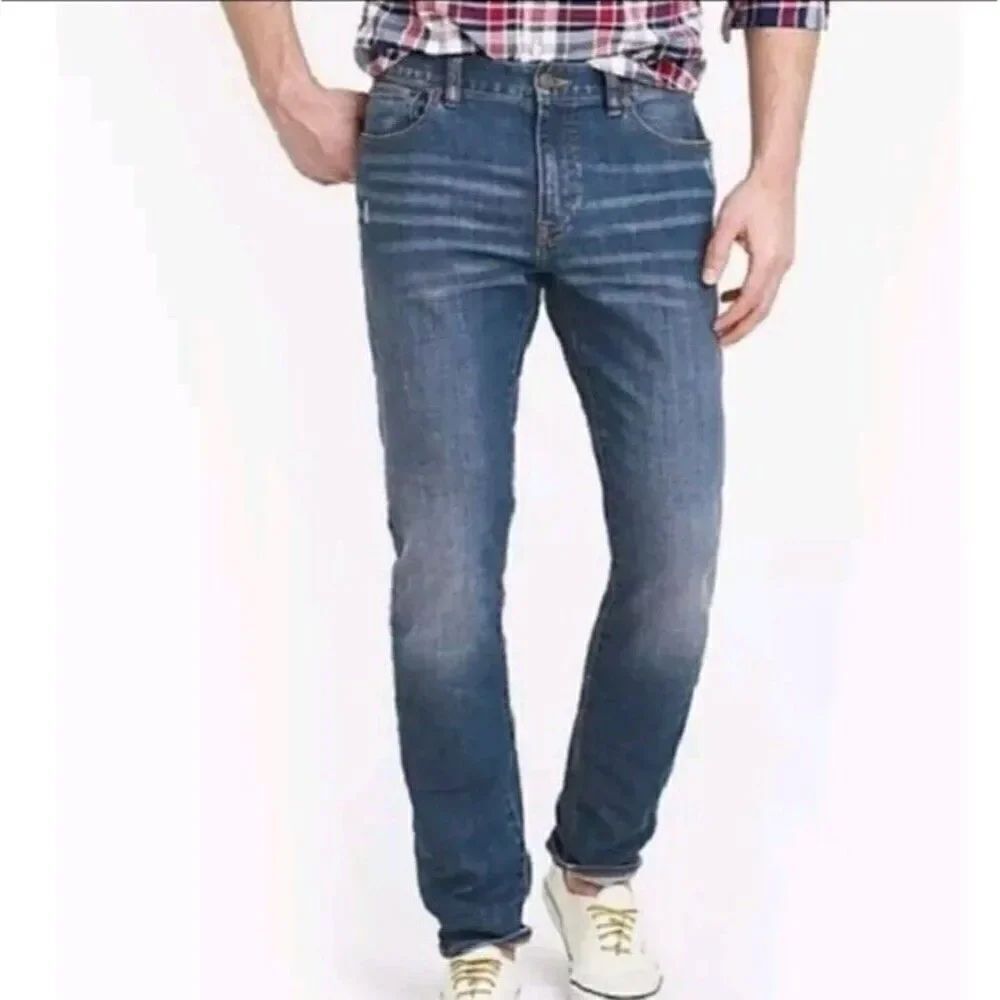 J. CREW The Driggs Jeans Size Blue 31X30